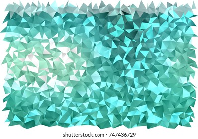 Light BLUE vector abstract mosaic background. Shining colored illustration in a brand-new style. Brand-new design for your business.