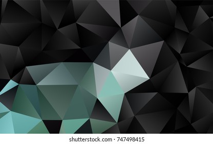 Light BLUE vector abstract mosaic background. Shining colored illustration in a brand-new style. Brand-new style for your business design.