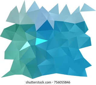 Light BLUE vector abstract mosaic pattern. Shining colored illustration in a brand-new style. Brand-new style for your business design.