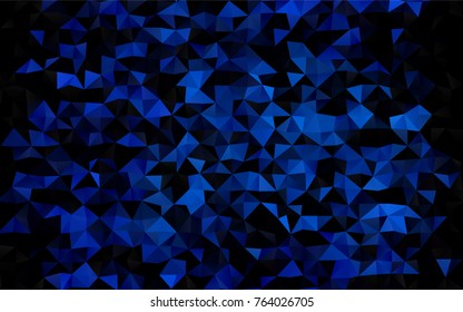 Light BLUE vector abstract mosaic background. Shining colored illustration in a brand-new style. A new texture for your design.