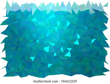 Light BLUE vector abstract mosaic background. Brand-new colored illustration in blurry style with gradient. Brand-new design for your business.