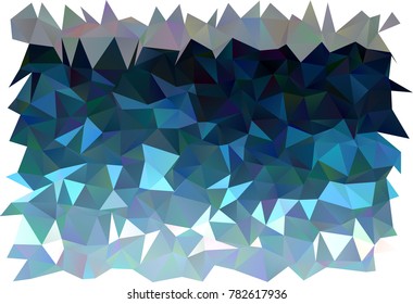 Light BLUE vector abstract mosaic background. Colorful illustration in abstract style with gradient. A completely new design for your business.
