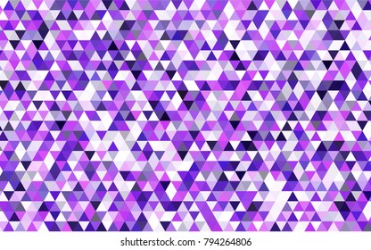 Light BLUE vector abstract mosaic background. Glitter abstract illustration with an elegant design. The polygonal design can be used for your web site.