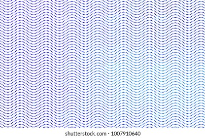 Light BLUE vector abstract pattern with circles. Geometry template for your business design. Background with colored spheres.