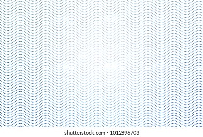 Light BLUE vector abstract pattern with circles. Geometry template for your business design. Background with colored spheres.