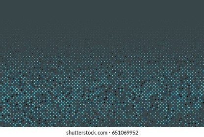 Light BLUE vector abstract pattern with circles. Geometry template for your business design. Background with colored spheres.