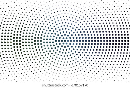 Light BLUE vector abstract pattern with circles. Geometry template for your business design. Background with colored spheres.