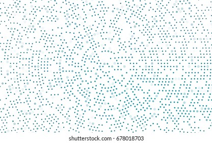 Light BLUE vector abstract pattern with circles. Geometry template for your business design. Background with colored spheres.