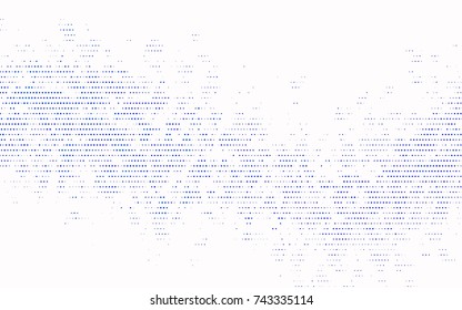 Light BLUE vector abstract pattern with circles. Geometry template for your business design. Background with colored spheres.