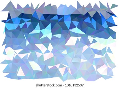 Light BLUE vector abstract polygonal background. An elegant bright illustration with gradient. A completely new template for your business design.