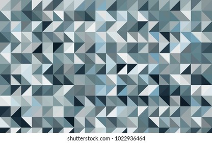 Light BLUE vector abstract polygonal background. A sample with polygonal shapes. The elegant pattern can be used as part of a brand book.