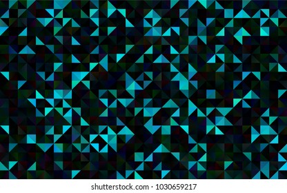 Light BLUE vector abstract polygonal background. Colorful abstract illustration with gradient. The template can be used as a background for cell phones.