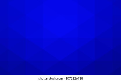 Light BLUE vector abstract polygonal pattern. Geometric illustration in Origami style with gradient.  The template for cell phone's backgrounds.