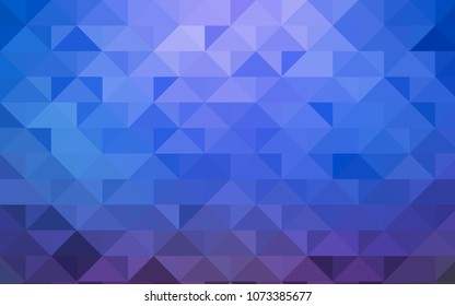 Light BLUE vector abstract polygonal pattern. Creative geometric illustration in Origami style with gradient. Brand-new design for your business.