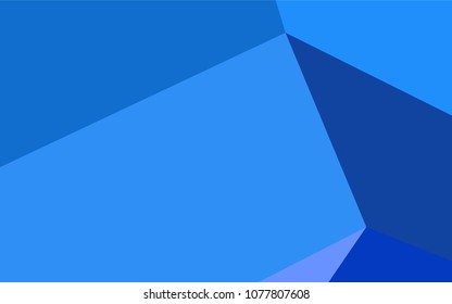 Light BLUE vector abstract polygonal background. Triangular geometric sample with gradient.  The textured pattern can be used for background.