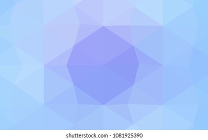 Light BLUE vector abstract polygonal background. Elegant bright polygonal illustration with gradient. The polygonal design can be used for your web site.