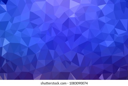 Light BLUE vector abstract polygonal pattern. A sample with polygonal shapes. Pattern for a brand book's backdrop.