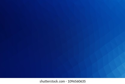 Light BLUE vector abstract polygonal background. Creative illustration in halftone style with gradient. The elegant pattern can be used as part of a brand book.