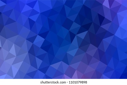 Light BLUE vector abstract polygonal background. Colorful illustration in abstract style with triangles. Textured pattern for your backgrounds.