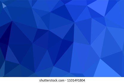 Light BLUE vector abstract polygonal background. Elegant bright polygonal illustration with gradient. The polygonal design can be used for your web site.