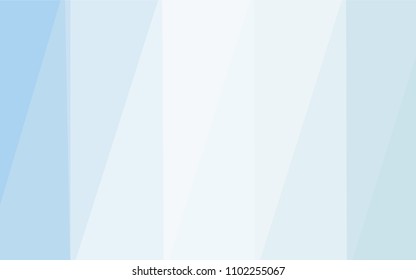 Light BLUE vector abstract polygonal template. Glitter abstract illustration with an elegant design. A completely new template for your business design.
