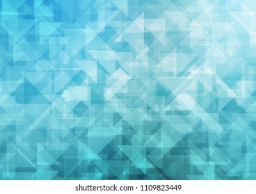 Light BLUE vector abstract polygonal abstract polygonal. An elegant bright illustration with gradient. The template can be used as a background for cell phones.