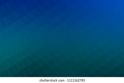 Light BLUE vector abstract polygonal texture. An elegant bright illustration with gradient. The template can be used as a background for cell phones.