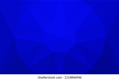 Light BLUE vector abstract polygonal pattern with a gem in a centre. Colorful illustration in a polygonal style. A new texture for your web site.