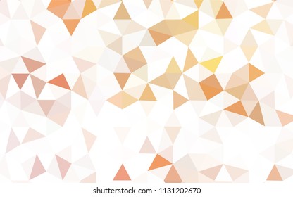 Light BLUE vector abstract polygonal template. Shining colorful illustration with triangles. Brand new design for your business.