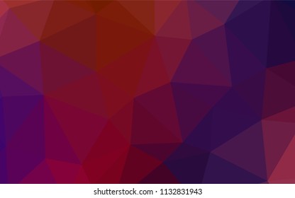 Light BLUE vector abstract polygonal pattern. Triangular geometric sample with gradient.  A new texture for your web site.