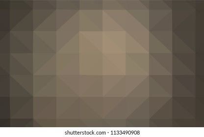 Light BLUE vector abstract polygonal background. Colorful illustration in polygonal style with gradient. Template for cell phone's backgrounds.