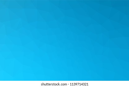 Light BLUE vector abstract polygonal background. Polygonal abstract illustration with gradient. Template for cell phone's backgrounds.