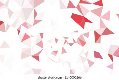 Light BLUE vector abstract polygonal background. Creative illustration in halftone style with triangles. Template for cell phone's backgrounds.