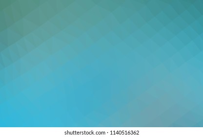 Light BLUE vector abstract polygonal texture. A vague abstract illustration with gradient. A completely new template for your business design.