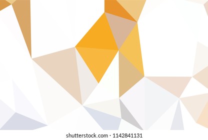 Light BLUE vector abstract polygonal background. Modern abstract illustration with triangles. Brand new style for your business design.