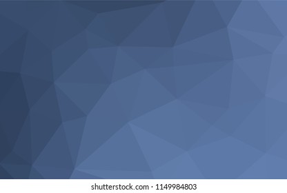 Light BLUE vector abstract polygonal texture. Geometric illustration in Origami style with gradient.  Brand new style for your business design.