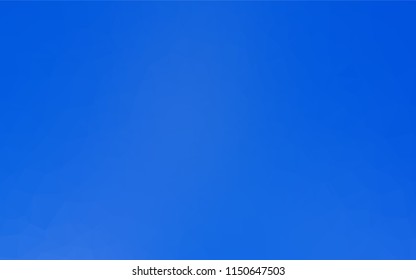 Light BLUE vector abstract polygonal layout. Geometric illustration in Origami style with gradient.  Triangular pattern for your business design.