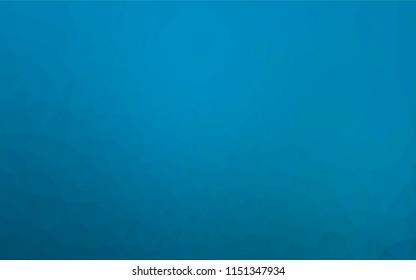 Light BLUE vector abstract polygonal layout. Glitter abstract illustration with an elegant design. Brand new style for your business design.