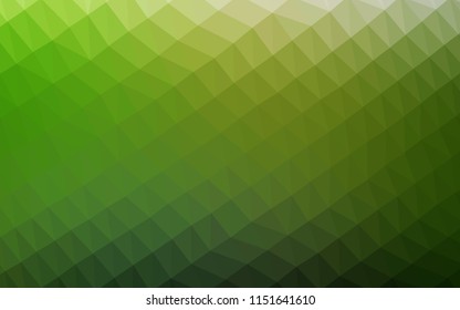 Light BLUE vector abstract polygonal pattern. Colorful abstract illustration with gradient. The polygonal design can be used for your web site.