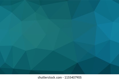 Light BLUE vector abstract polygonal layout. Colorful illustration in abstract style with gradient. Brand new design for your business.