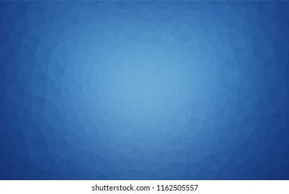 Light BLUE vector abstract polygonal cover. Modern geometrical abstract illustration with gradient. The polygonal design can be used for your web site.