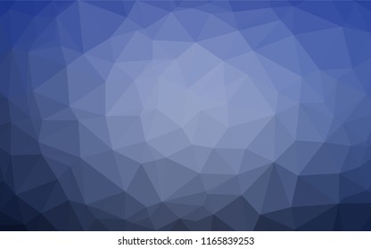 Light BLUE vector abstract polygonal cover. Shining colored illustration in a Brand new style. Brand new design for your business.