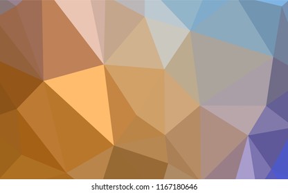 Light BLUE vector abstract polygonal pattern. Elegant bright polygonal illustration with gradient. Completely new template for your banner.
