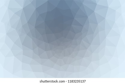 Light BLUE vector abstract polygonal pattern. Shining colorful illustration with triangles. Template for cell phone's backgrounds.
