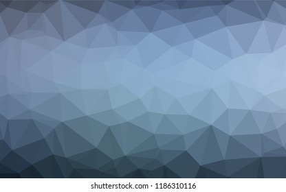 Light BLUE vector abstract polygonal texture. Colorful illustration in abstract style with gradient. A new texture for your design.