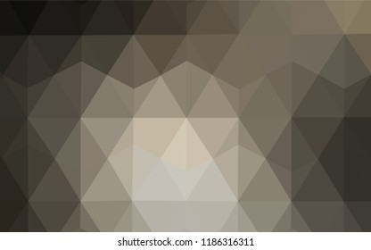 Light BLUE vector abstract polygonal pattern. Creative illustration in halftone style with triangles. Textured pattern for your backgrounds.