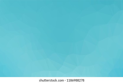 Light BLUE vector abstract polygonal texture. Creative geometric illustration in Origami style with gradient. The template can be used as a background for cell phones.
