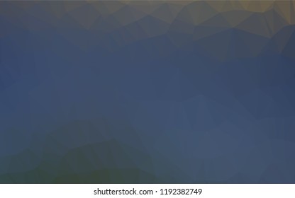 Light BLUE vector abstract polygonal texture. Modern geometrical abstract illustration with gradient. The completely new template can be used for your brand book.