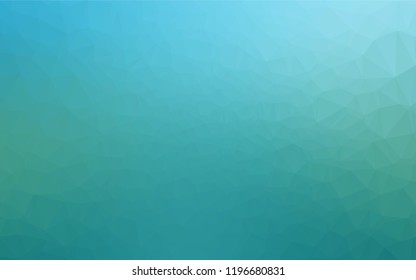 Light BLUE vector abstract polygonal texture. A sample with polygonal shapes. The polygonal design can be used for your web site.