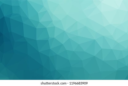 Light BLUE vector abstract polygonal texture. A sample with polygonal shapes. The template can be used as a background for cell phones.